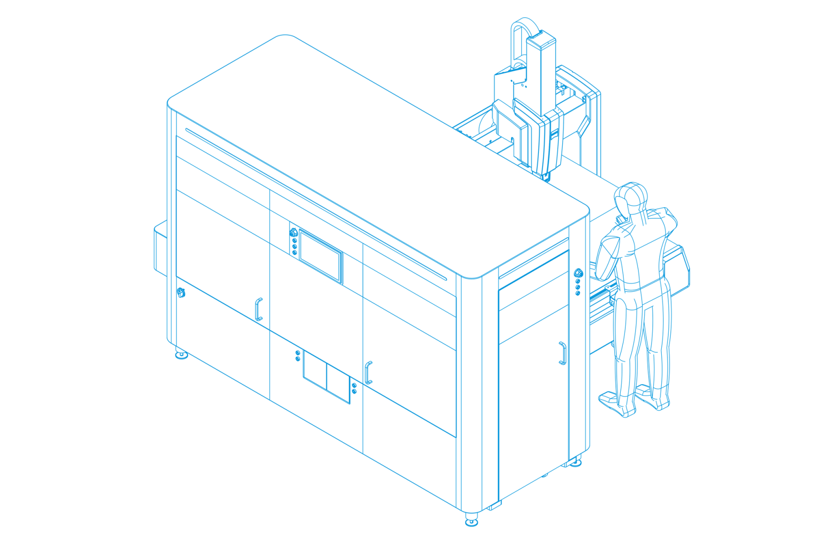 Automationssystem für automatisierten Messprozess in der Medizintechnik
