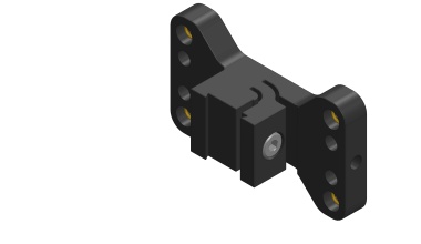 3D gedrucktes Bauteil aus PA6 mit Carbon (Onyx)